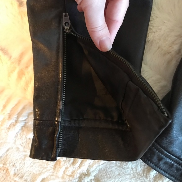 GAP genuine leather jacket - Picture 4 of 6